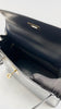 Preowned. Hermes Kelly 28 Black Boxcalf GHW. Circle W9.|11446