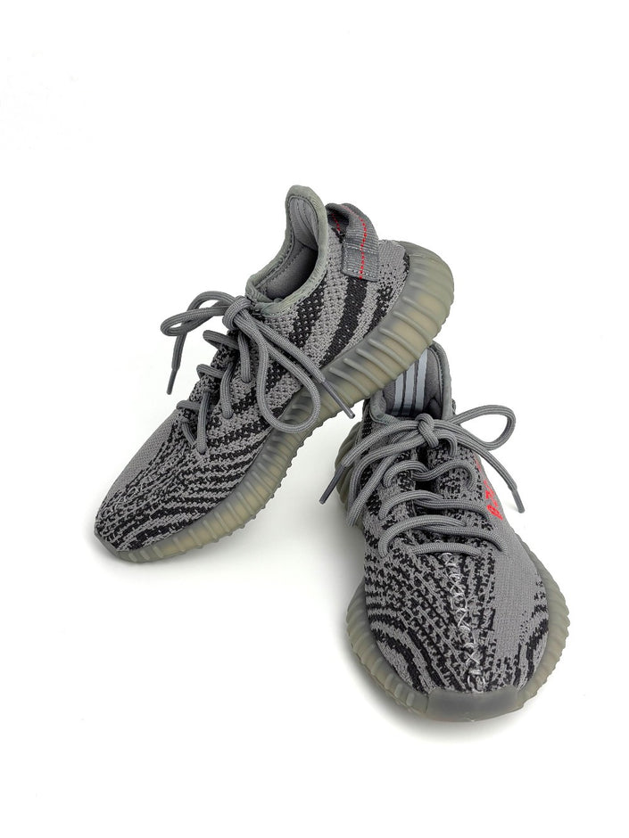 Brand New. Yeezy Boost Sneakers Gray. 34|8634