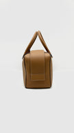 Unused. Delvaux Cool Box MM Tan Taurillon Soft Leather|13160