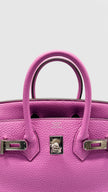 Preowned. Hermes Birkin 25 Magnolia Togo PHW. CPY529UG|10376
