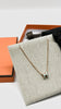 Brand New. Hermes H Pop Necklace Blue|9375