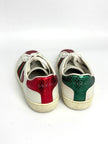 Preowned. Gucci Ace Sneakers Heart White. 35.5|11048