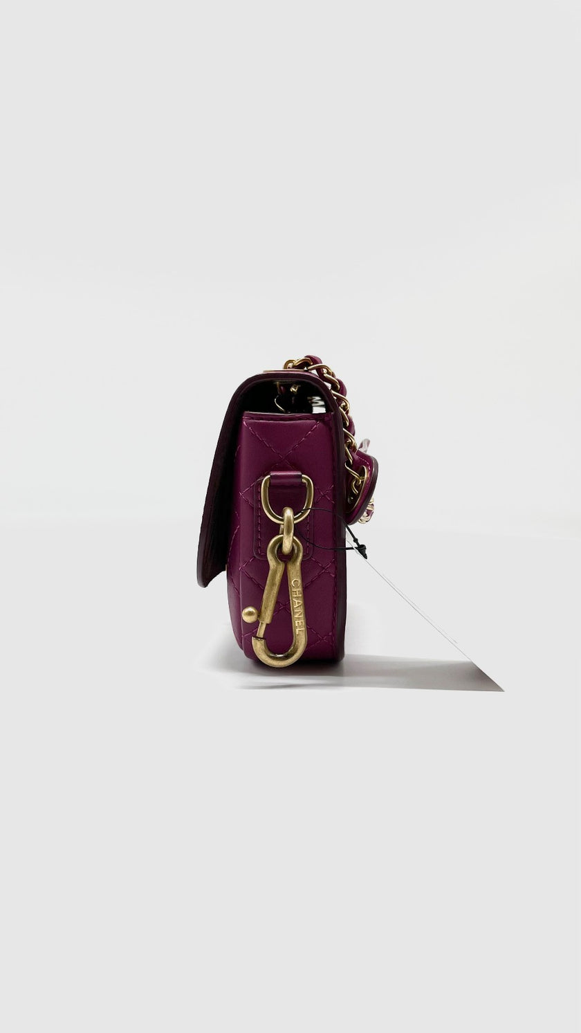 Preowned. Chanel Multi Pouch Flap Bag With Purse. 28760597|5111