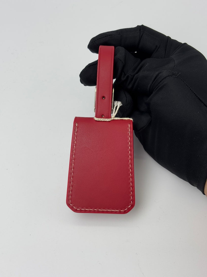 Like New. Goyard Bag Tag Red|6996