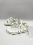 Brand New. Hermes Inboard Sandals White. 37|10104