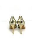Brand New. Jimmy Choo Heel Gold. 37|8692