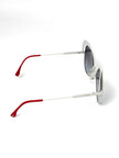 Brand New. Fendi Butterfly White/Red Sunglasses|8156
