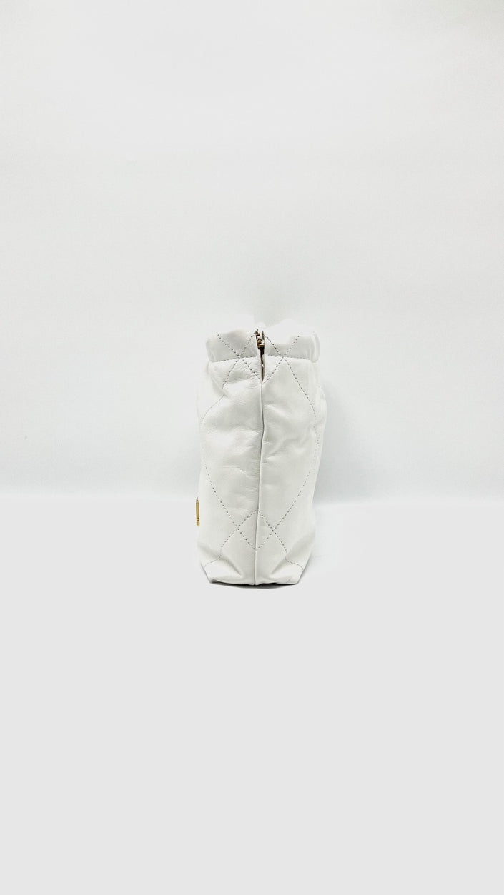 Brand New. Chanel MIni C22 White Calfskin GHW. T2CUN9KH|15192