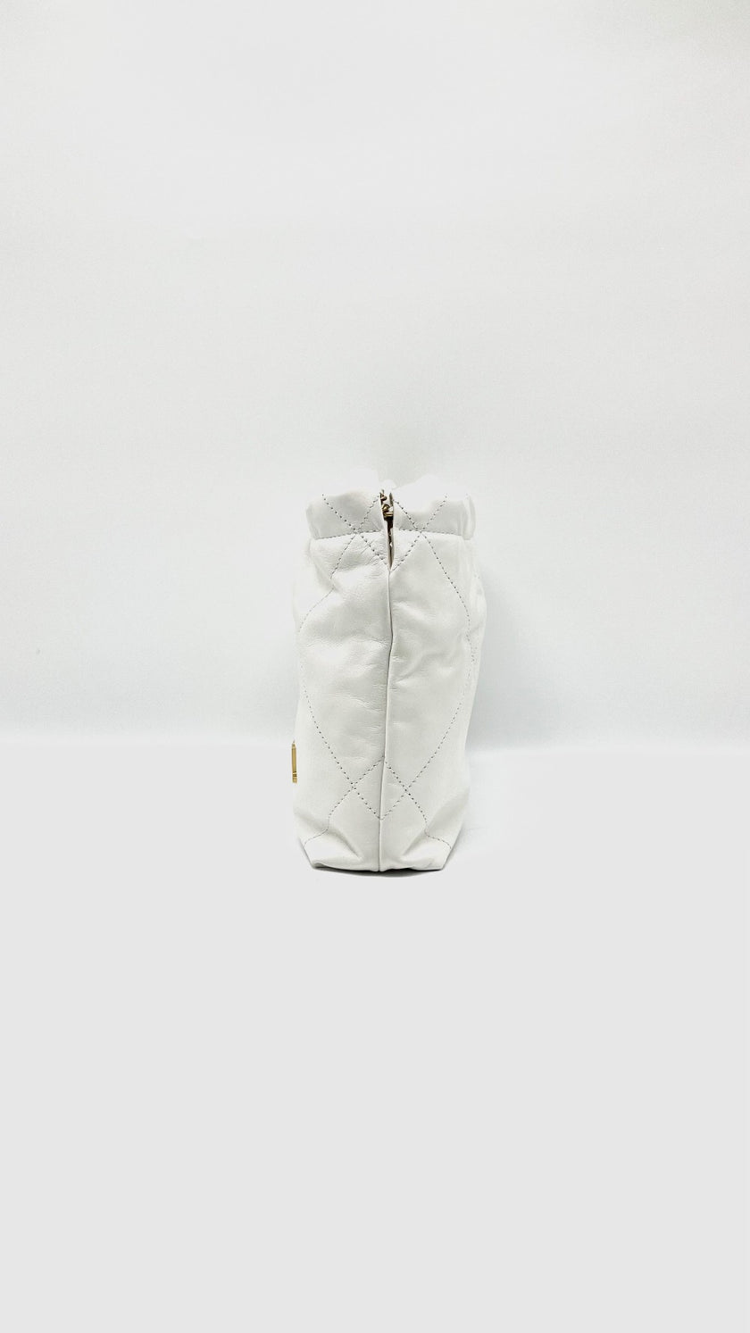 Brand New. Chanel MIni C22 White Calfskin GHW. T2CUN9KH|15192