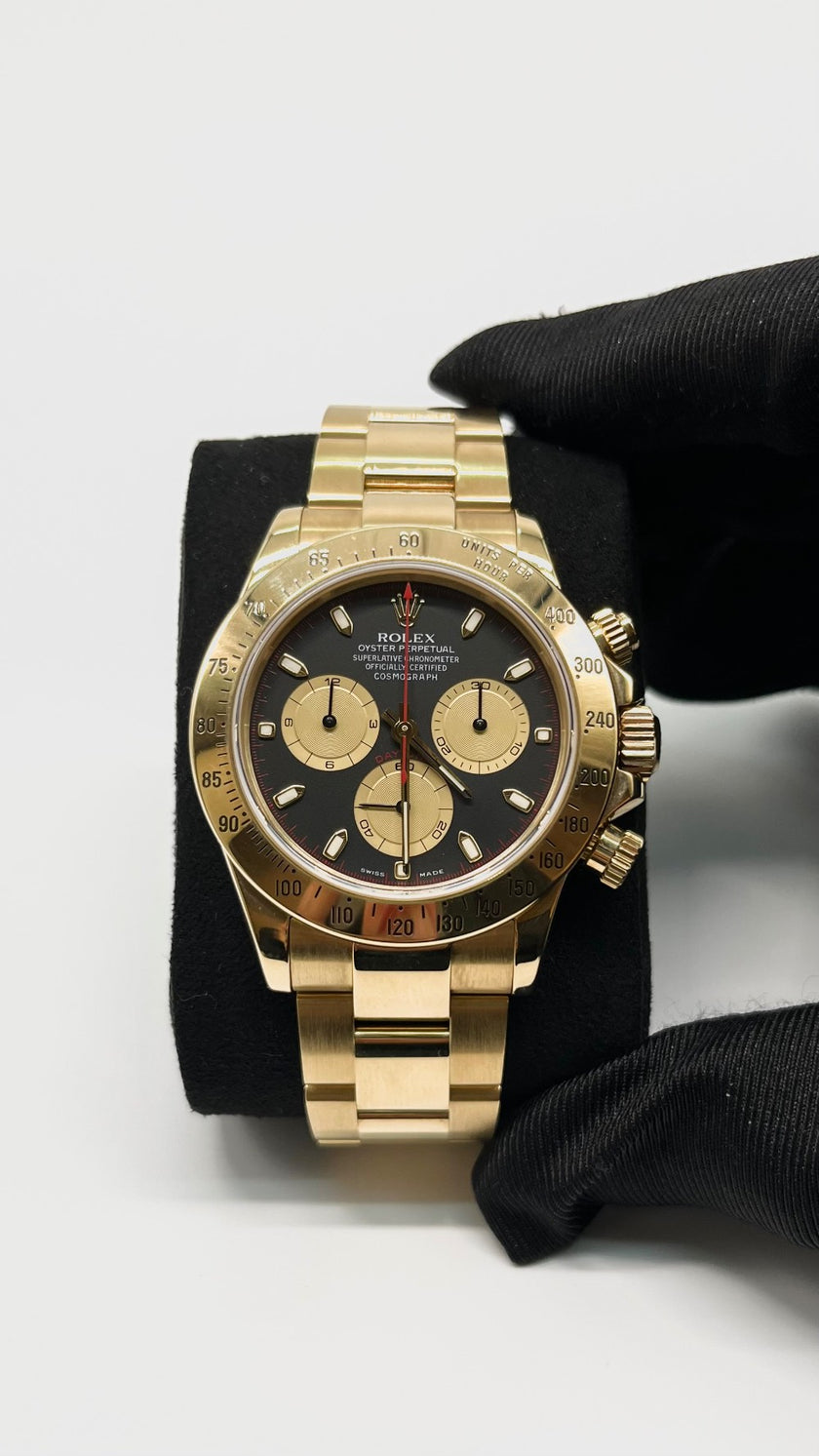 Preowned. Rolex Daytona Paul Newman Solidgold 2001 40mm 11.5 Links|5659