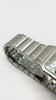 Preowned. Cartier Santos Galbee Medium White Dial Roman All Steel 20 Links. 1564CC137286|7923