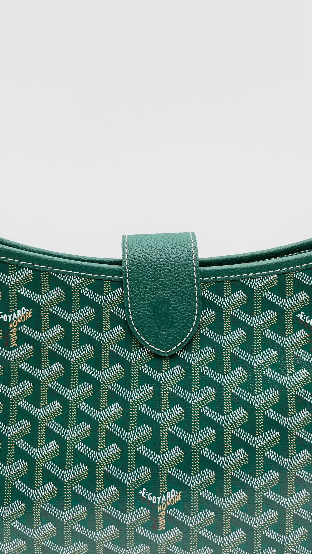 Brand New. Goyard Musette PM Green. SAH020264|16500