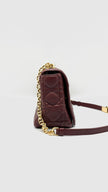 Preowned. Dior Caro 30 Montaigne Maroon.09MA0251|13961
