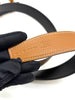 Brand New. Hermes Belt Gold/Black RGHW 95. UID020CF|8926