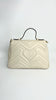 Like New. Gucci Top Handle Sling White. 498110-204991|4485