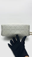 Like New. Chanel C25 Mini Light Green Caviar GHW. CK0UE6LE|16605