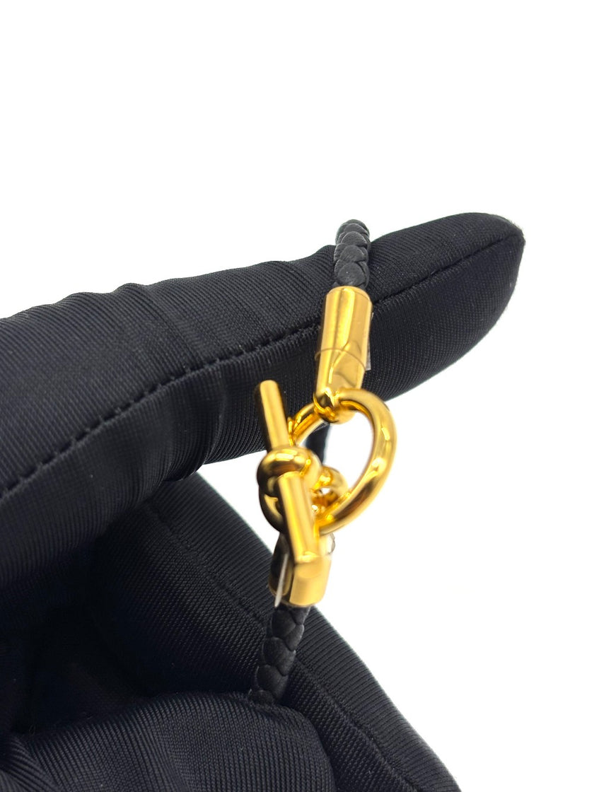 Brand New. Hermes Glenan Bracelet Black|8909