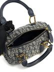 Preowned. Dior Trotter Navy Blue Canvas. CP0070|12390