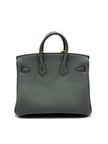 Brand New. Hermes Birkin 25 Vert Amande Togo GHW. KCT389DB|8839