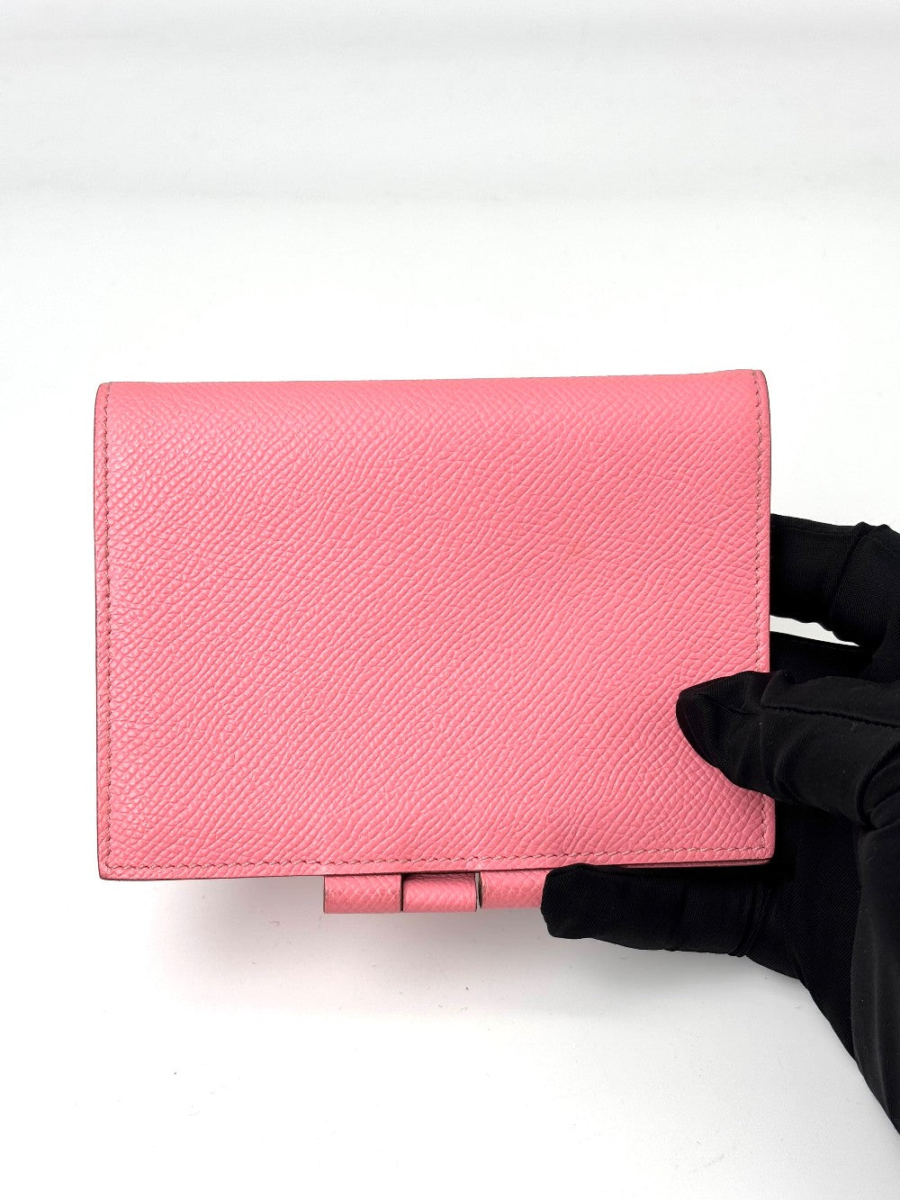 Preowned. Hermes Passport Holder Azalee|7078