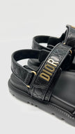 Brand New. Dior Dioract Sandals Black. 38|13841