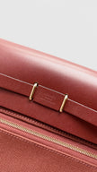 Brand New. Hermes Herbag Mini Rouge H Toile Canvas GHW. KTS005AU|16811