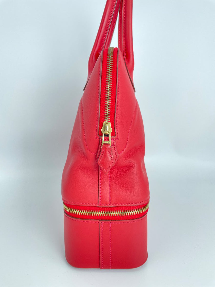 Preowned. Hermes Bolide Secret Rouge. TSA009PW|3689