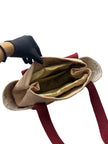 Like New. Hermes H Canvas Cabriole Nappy Bag Terracotta|17303
