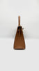 Unused. Hermes Kelly 25 Gold Epsom Sellier GHW. ZMU537NF|5774