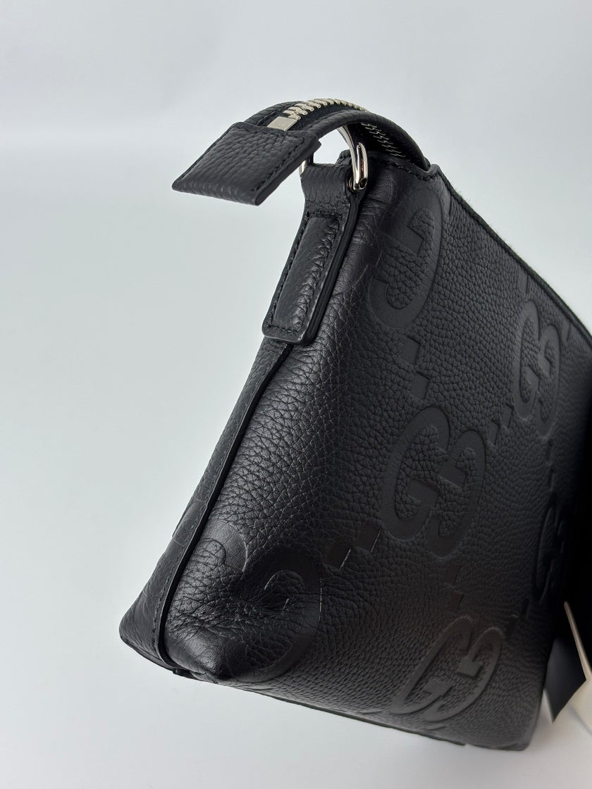 [SALE] Like New. Gucci Jumbo Small Sling Bag Black|5975