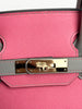Preowned. Hermes Birkin 30 HSS Rose Azalee/Gris Asphalt. AAS473NB|3292