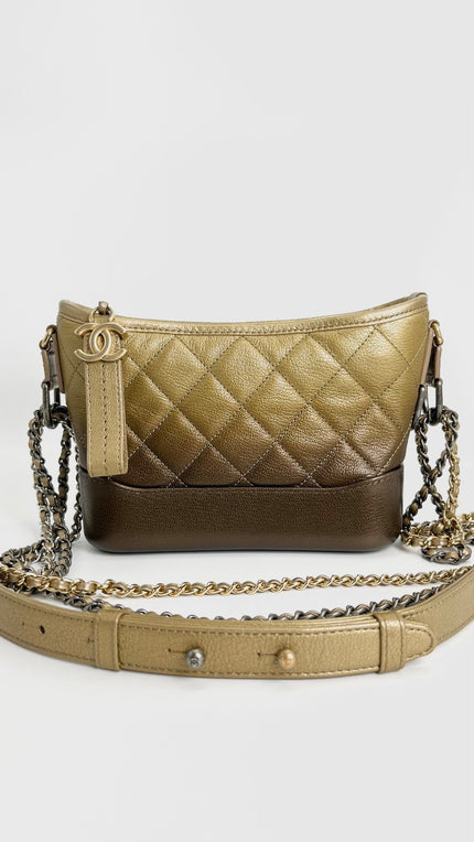 Preowned. Chanel Mini Gabrielle Gold. 26424120|4231