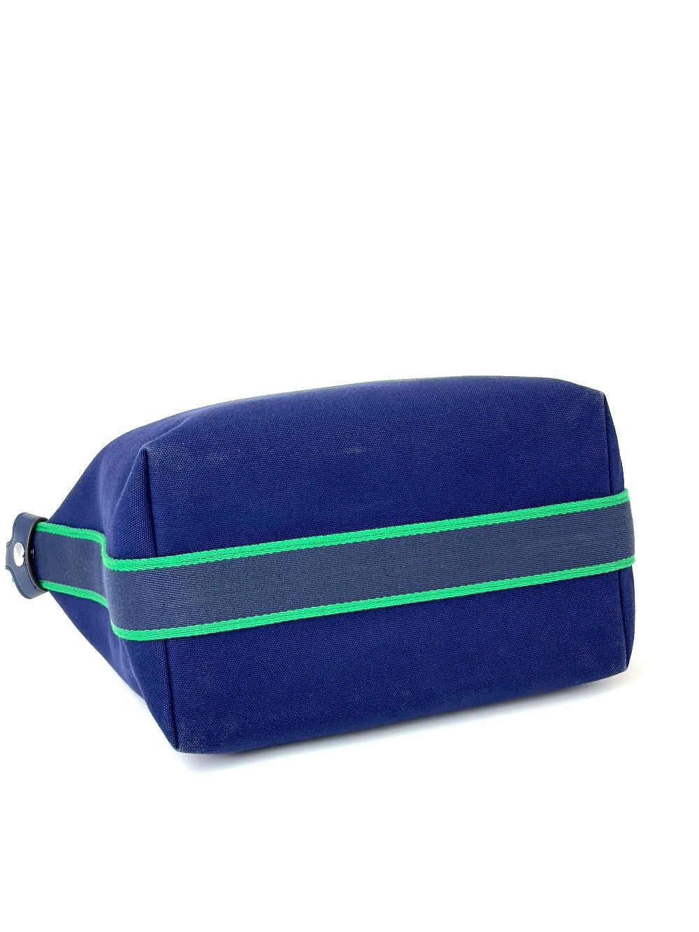 Preowned. Hermes Bride A Brac GM Blue|8000
