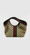 Like New. Gucci Giglio GG Canvas Tote Bag. 860845525040|16051