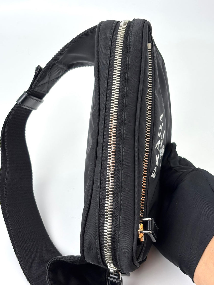 Brand New. Prada Beltbag Nylon Black. 250|6128