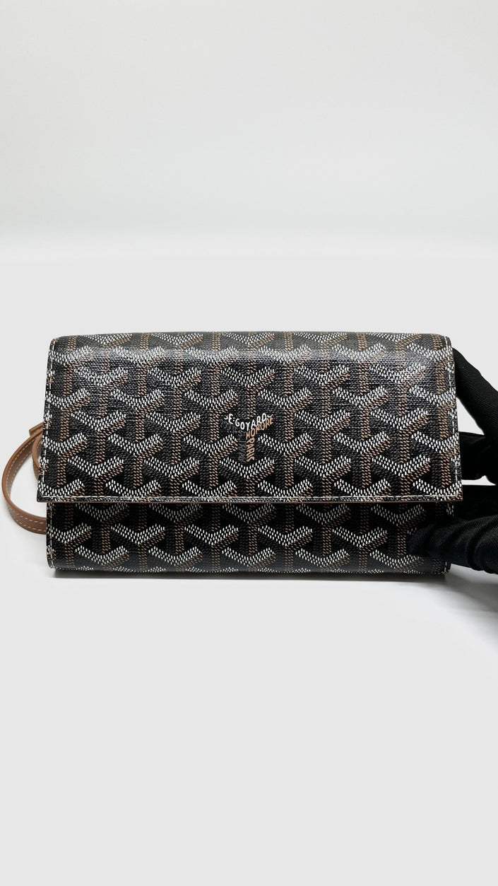 Brand New, Goyard Portefeuille Pochette Tan. CHN020253|5050