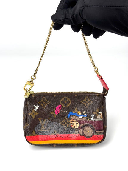 Unsed. LV Evasion Mini Pochette Monogram 20215. SF3175|6646