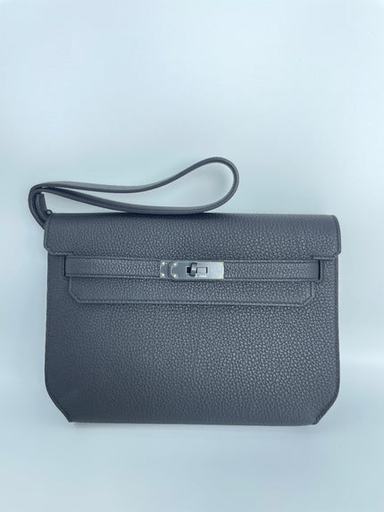 Brand New. Hermes Depeches Black on Black. WCT316|3477