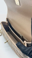 Brand New. Chanel Coco Handle Small Dark Beige Caviar GHW. A6GN5C11|16613