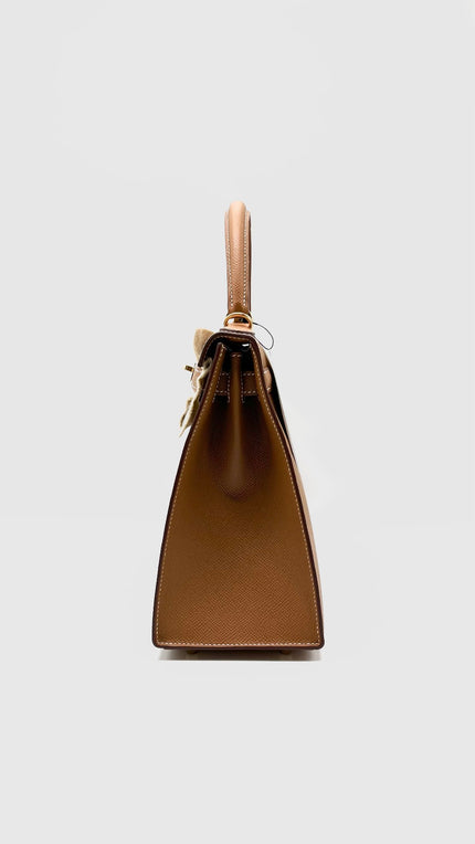 Brand New. Hermes Kelly 28 Gold Sellier Epsom GHW. KHP524CM|5079
