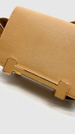Preowned. Hermes Geta Caramel Evercolor GHW. BPU007NI|16589