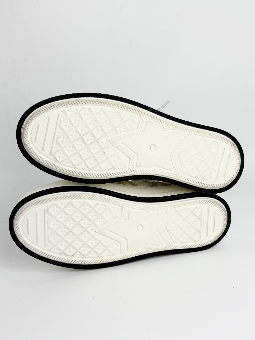 Unused. Dior Sneakers White/Gold. 37.5|12173