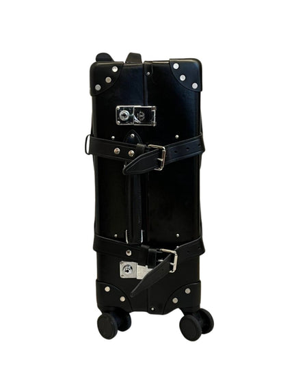 Preowned. Globe Trotter Luggage Black 24