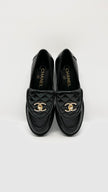 Brand New. Chanel Slip On Patent Black. 36|9637