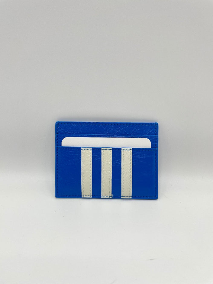 Brand New. Balenciaga x Adidas Blue Card Holder. 7218954391P684046|10290