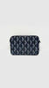 Like New. Dior Safari Messenger Co Diamond Dark Blue|13122