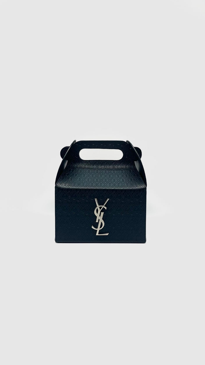 Like New. YSL Take Away Box Black SHW. 12024732657|15418