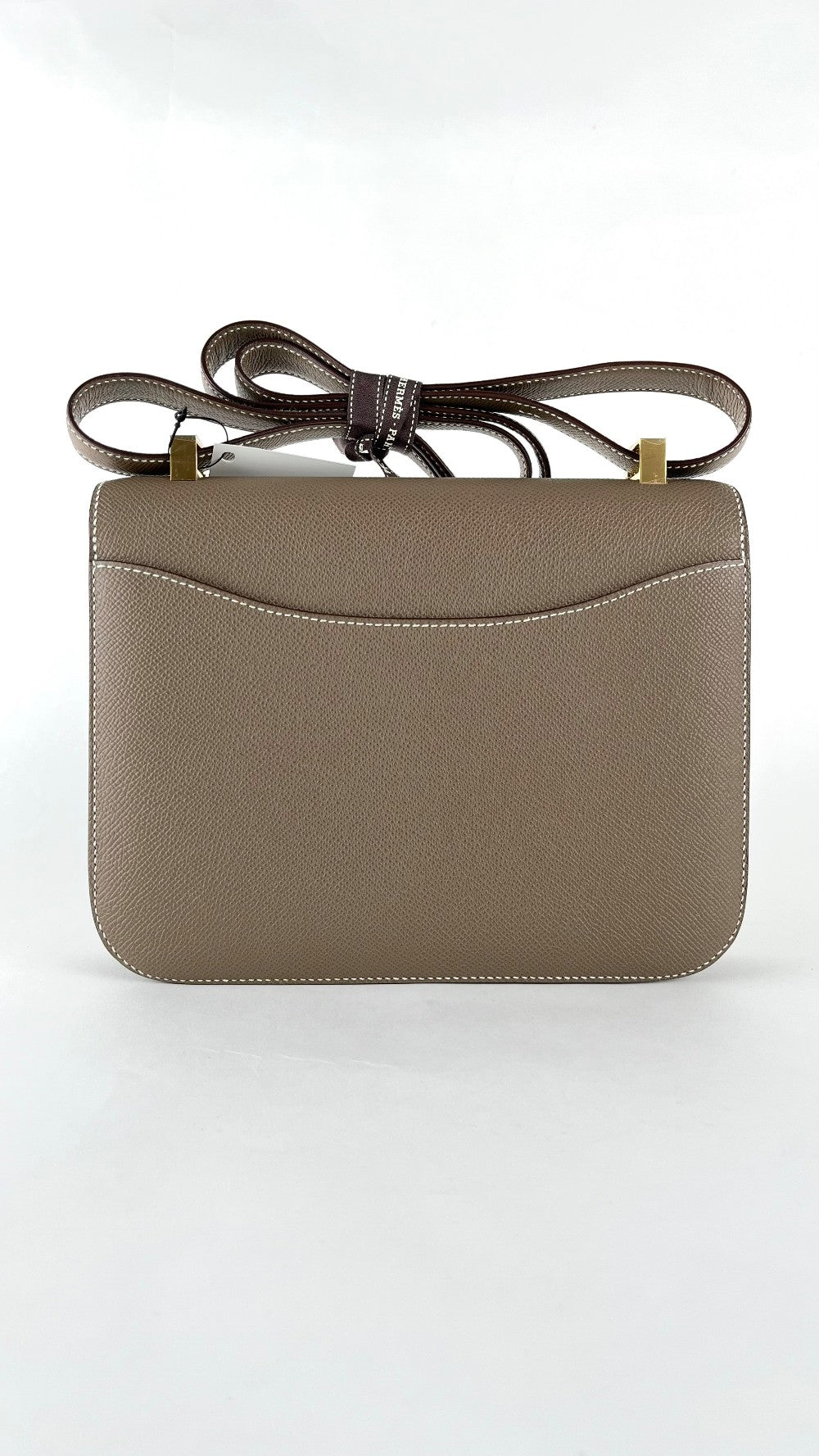 Brand New. Hermes Constance 24 Etoupe GHW Epsom. BCT387UK|4826