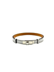 Brand New. Hermes Kelly Belt Argent Silver PHW. KMI380IA|17037
