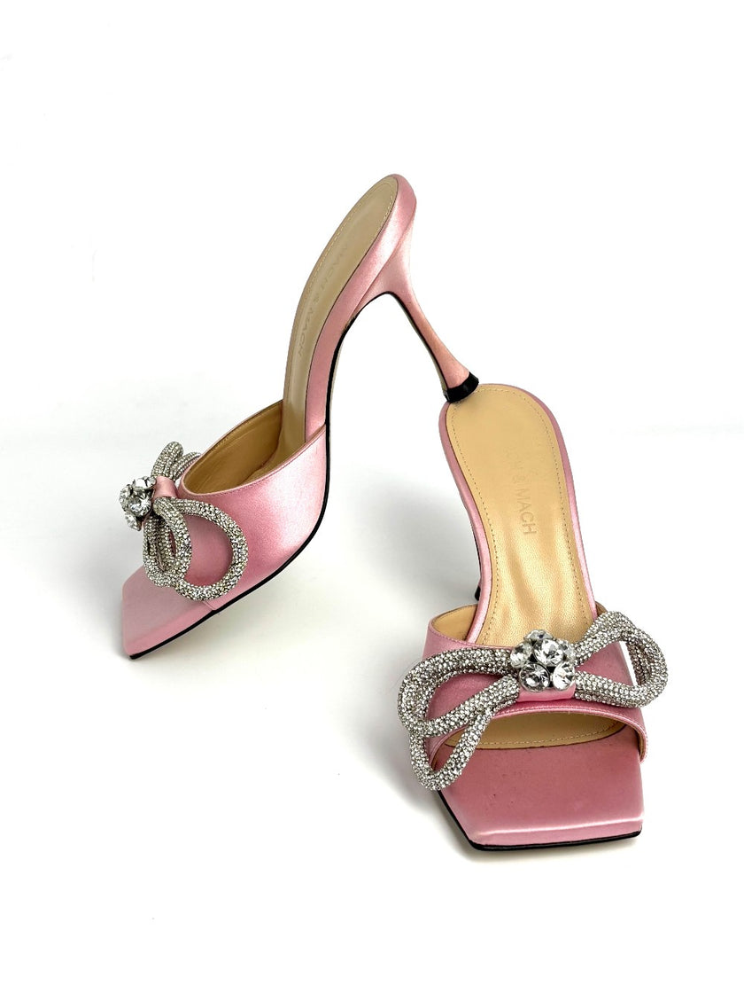 Brand New. Mach&mach Low Heel Pink. 37|8628